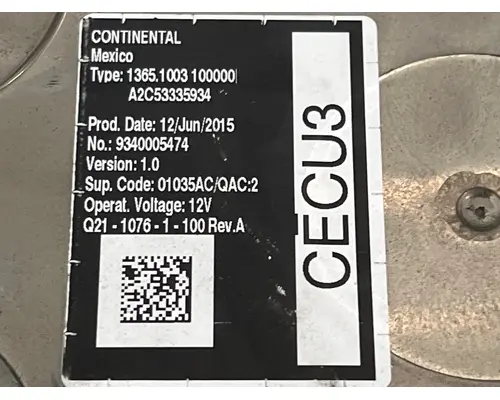 PACCAR Q21-1076-1-100 ECM (Cab Control Module)
