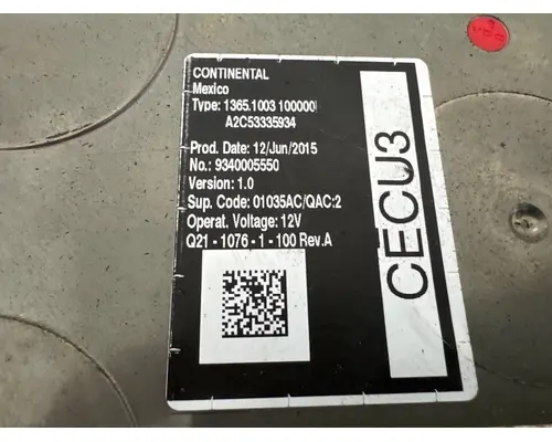 PACCAR Q21-1076-1-100 ECM (Cab Control Module)