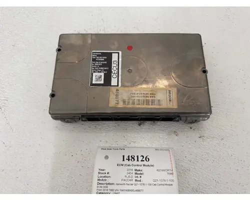 PACCAR Q21-1076-1-100 ECM (Cab Control Module)