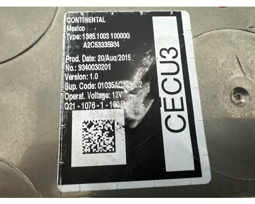 PACCAR Q21-1076-1-100 ECM (Cab Control Module)