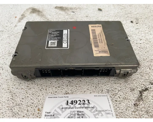 PACCAR Q21-1076-1-100 ECM (Cab Control Module)