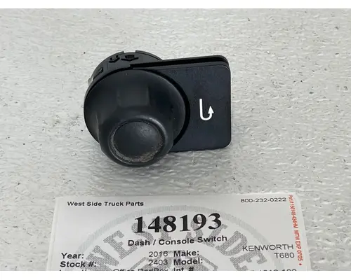 PACCAR Q27-1012-102 Dash  Console Switch