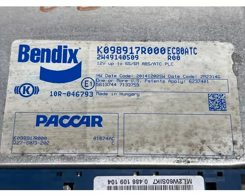 PACCAR Q27-6073-202 ECM (Brake & ABS)