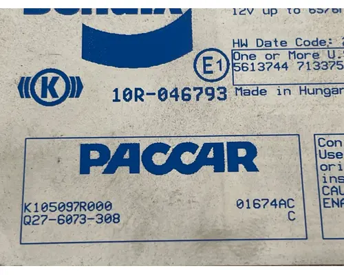 PACCAR Q27-6073-308 ECM (Brake & ABS)