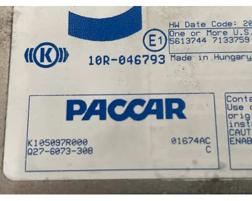 PACCAR Q27-6073-308 ECM (Brake & ABS)