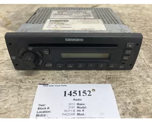 PACCAR Q28-6012-005 Radio