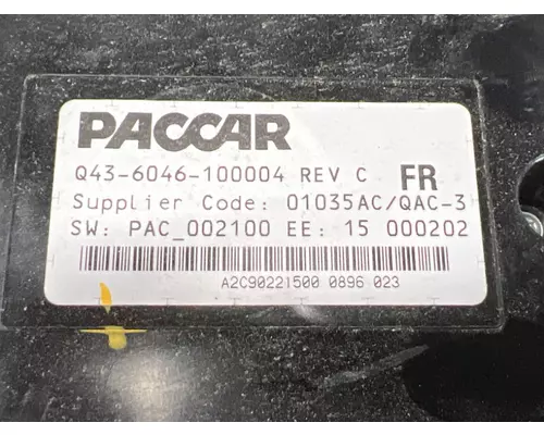 PACCAR Q43-6046-100004 Instrument Cluster