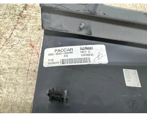 PACCAR S60-1340-00611R Interior Trim Panel