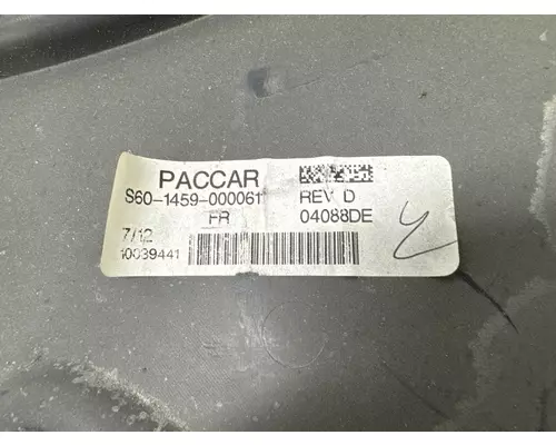 PACCAR S60-1459-000061 Interior Parts, Misc.