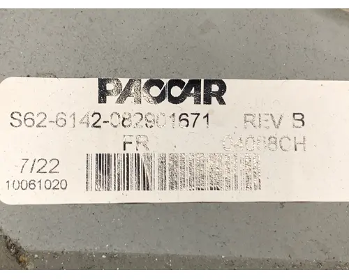 PACCAR S62-6142-082901671 Dash Assembly