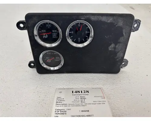 PACCAR S64-1284-0300 Instrument Cluster