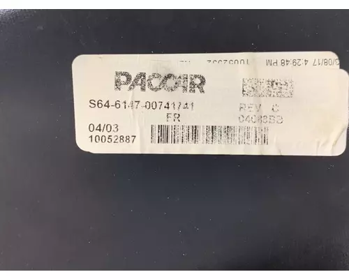 PACCAR S64-6147-00741741 Dash Panel