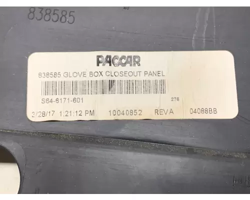 PACCAR S64-6171-601 Interior Trim Panel