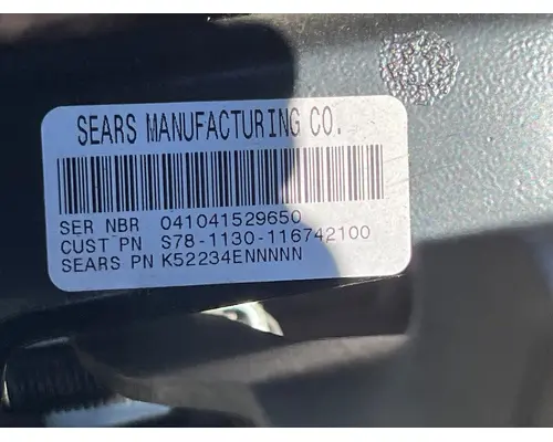 PACCAR S78-1130-116742100 Seat, Front