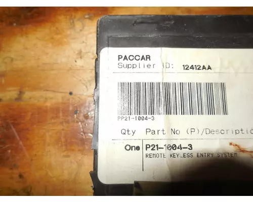 PACCAR T600 Electronic Chassis Control Modules