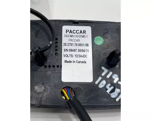 PACCAR T680 Dash Assembly