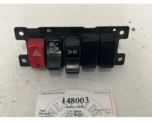 PACCAR T680 Switch Panel