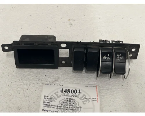 PACCAR T680 Switch Panel