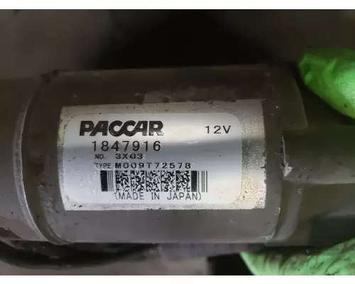 PACCAR T8 Series Starter Motor