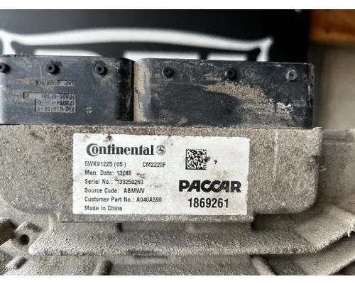PACCAR T800 ECM (Emissions)