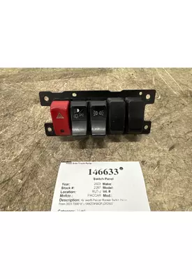 PACCAR T880 Switch Panel