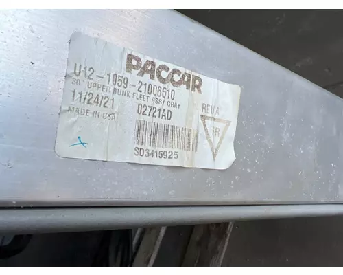 PACCAR U12-1959-21006610 Interior Parts, Misc.