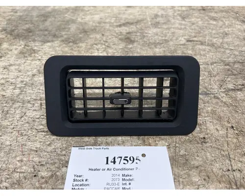 PACCAR U45-1002 Heater or Air Conditioner Parts, Misc.