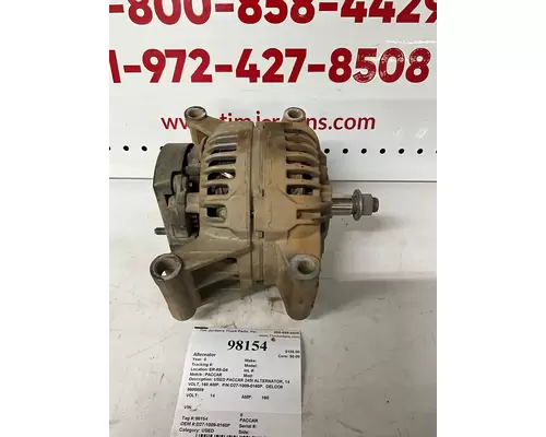 PACCAR  Alternator