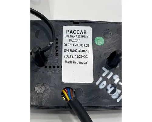 PACCAR  Dash Assembly