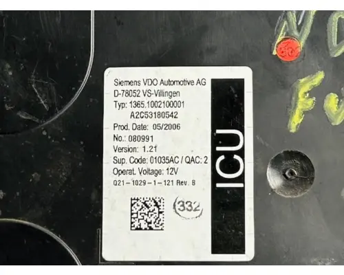 PACCAR  ECM Cab control Module