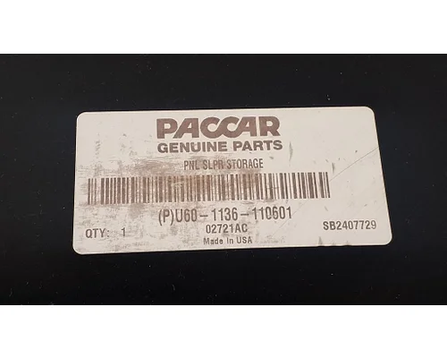 PACCAR  Interior Parts, Misc.