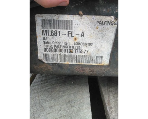 PALFINGER ILT40 LIFTGATE ASSEMBLY