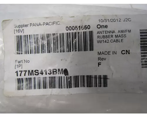PANA-PACIFIC 177MS413BM Radio Antenna