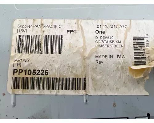 PANA-PACIFIC PP105226 Radio