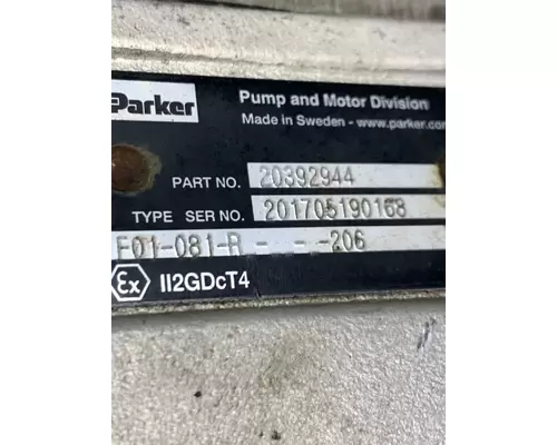 PARKER 20392944 Hydraulic PumpPTO Pump