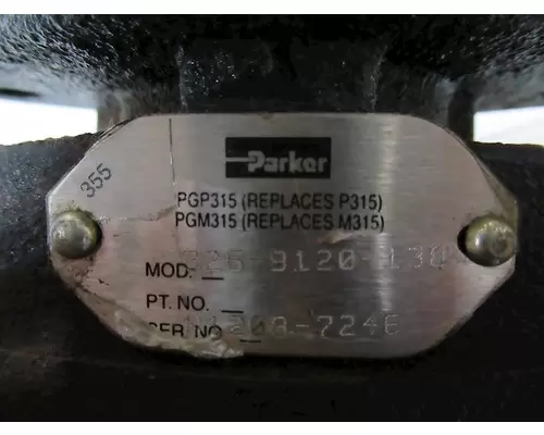 PARKER PGM315 Power Steering Pump