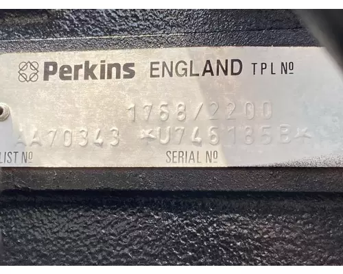 PERKINS AA70343 Engine Assembly