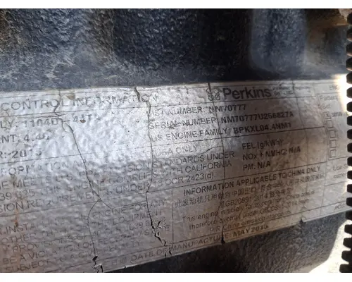 PERKINS Other Engine Assembly