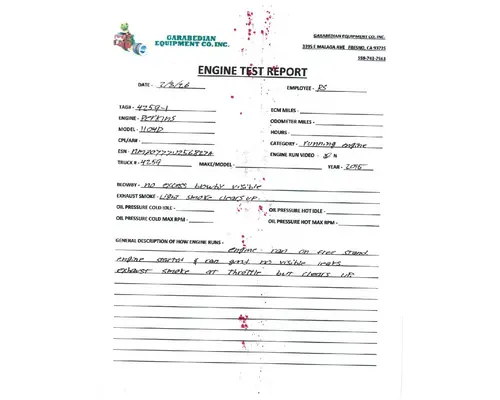 PERKINS Other Engine Assembly