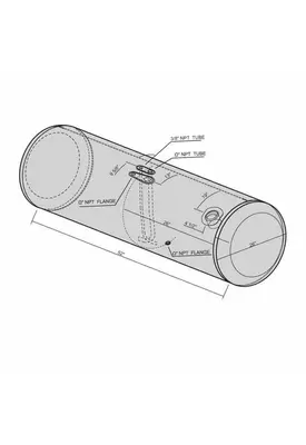 PETERBILT 105-114 GALLON FUEL TANK