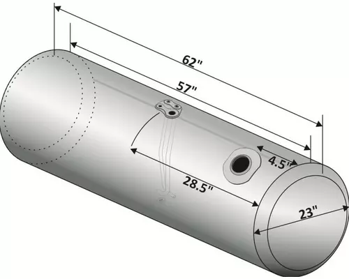 PETERBILT 105-114 GALLON FUEL TANK