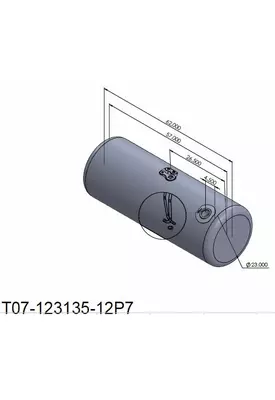 PETERBILT 105-114 GALLON FUEL TANK