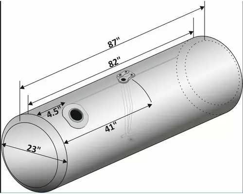 PETERBILT 145-154 GALLON FUEL TANK