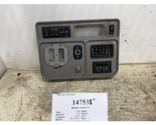 PETERBILT 29-04418-1112010251 Sleeper Control Panel