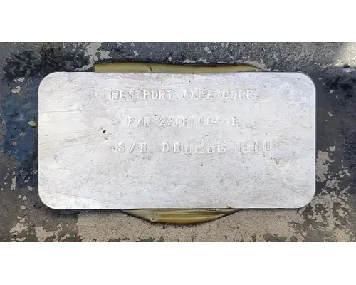 PETERBILT 320 Axle Assembly, Front (Steer)