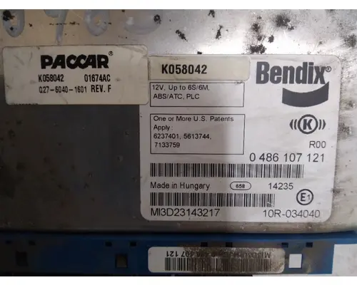 PETERBILT 320 BRAKE CONTROL MODULE (ABS)