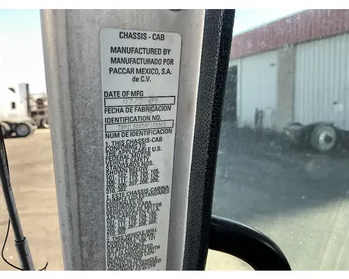 PETERBILT 320 Cab Assembly
