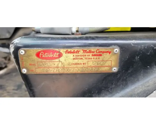 PETERBILT 320 Vehicle For Sale