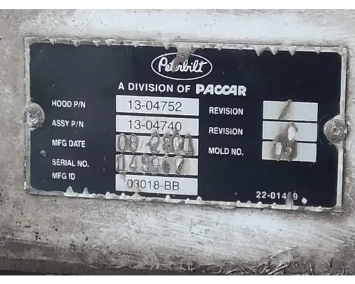 PETERBILT 330 1995-2005 HOOD