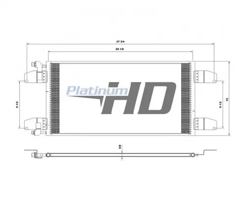 PETERBILT 330 Air Conditioner Condenser